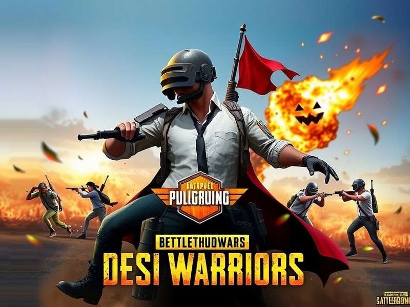 PUBG Desi Warriors Game Cover